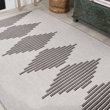 Vinales Diamond Stripe Indoor/outdoor Area Rug